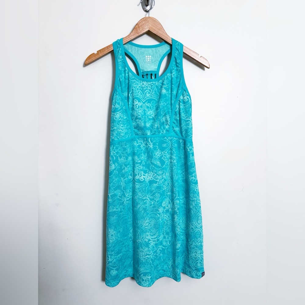 Title nine athletic dress razorback  aqua blue size small tennis pickleball